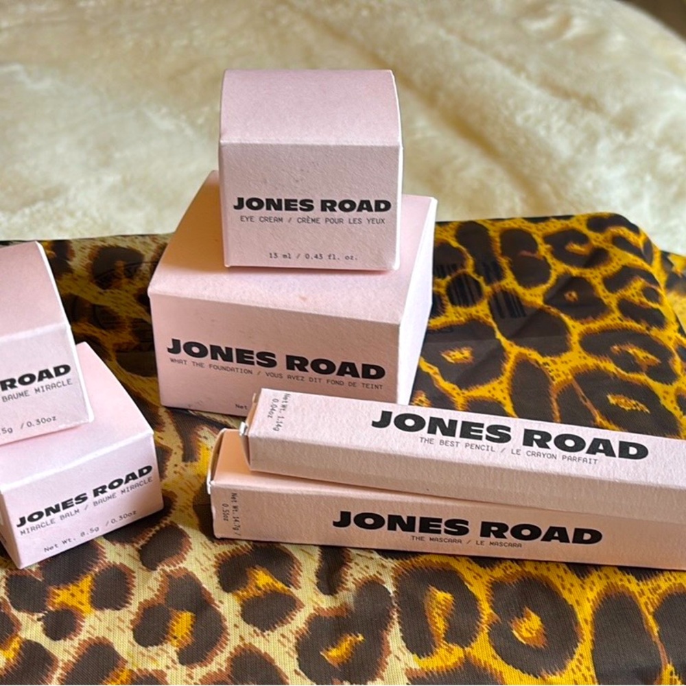 Jones Road empty cosmetic boxes